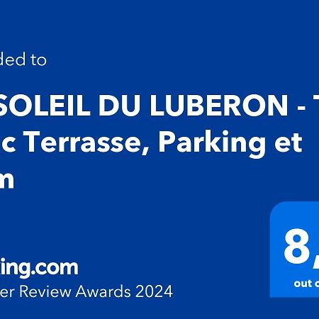 Apartament Le Soleil Du Luberon - T2 Avec Terrasse, Parking Et Clim LʼIsle-sur-la-Sorgue Zewnętrze zdjęcie