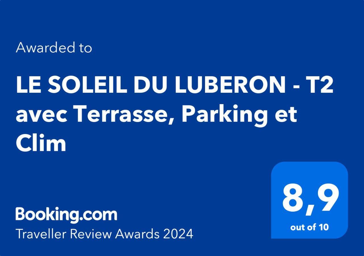Apartament Le Soleil Du Luberon - T2 Avec Terrasse, Parking Et Clim LʼIsle-sur-la-Sorgue Zewnętrze zdjęcie